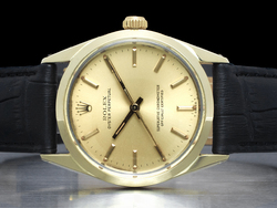 Rolex Oyster Perpetual 34 Champagne Dial 1024 Crissy